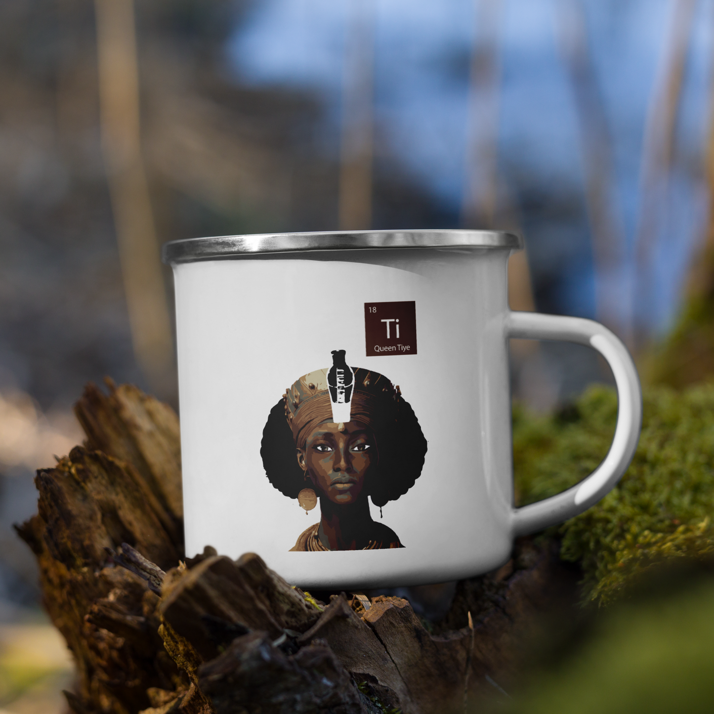 Queen of Tea | Enamel Mug by TKM