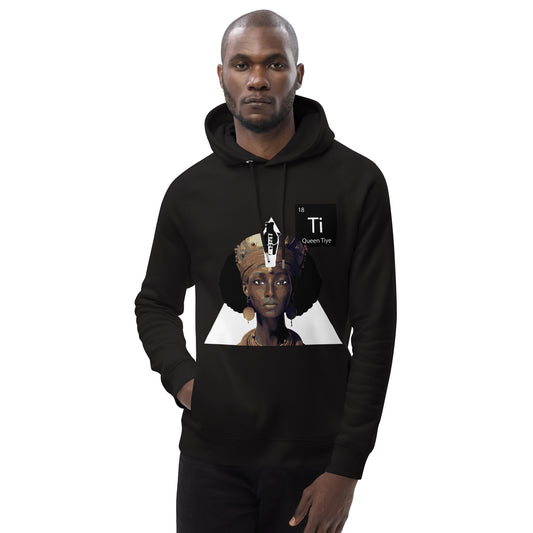 Queen Tiye Premium White Pyramid Unisex pullover hoodie