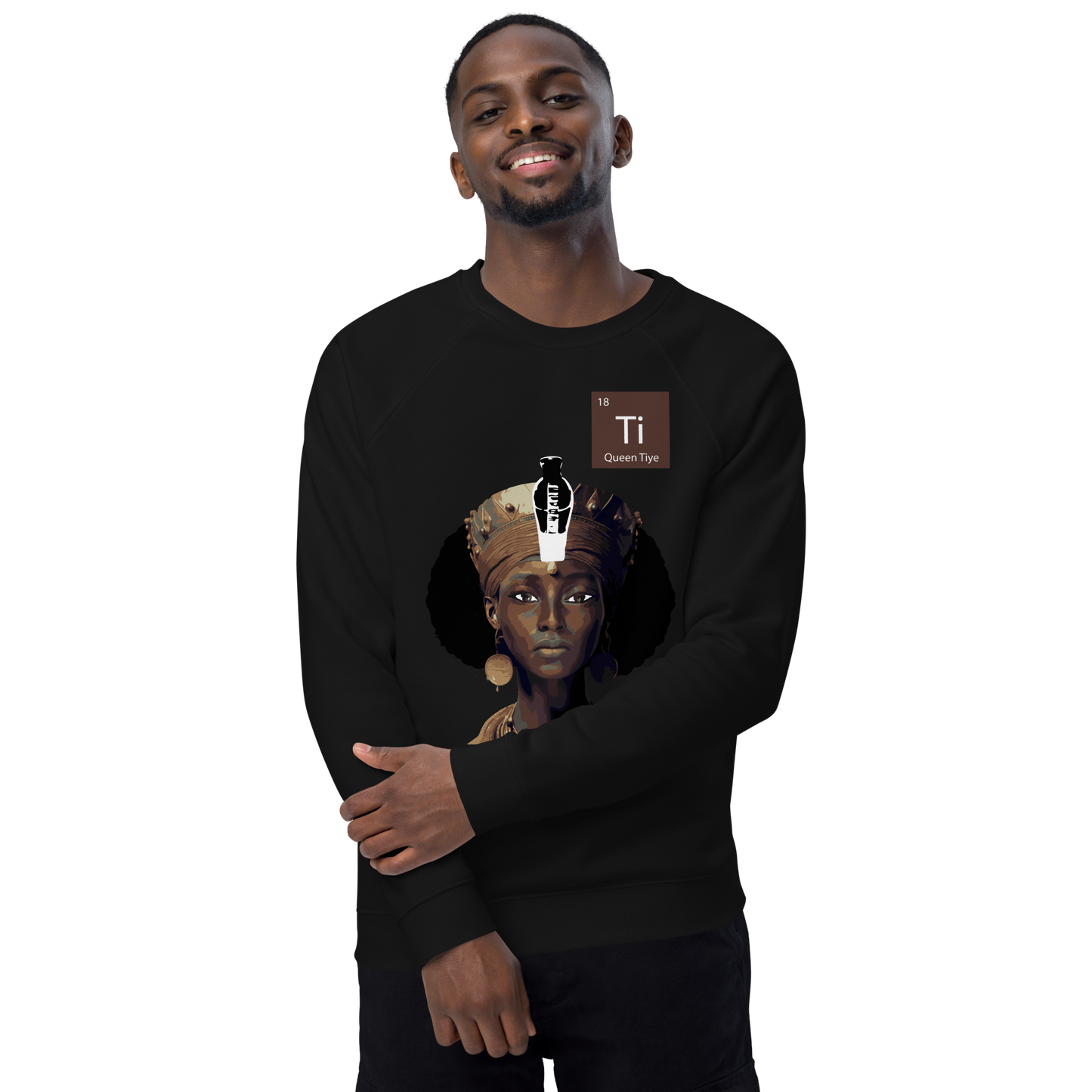 Unisex organic sweatshirt | Queen Tiye by TKM