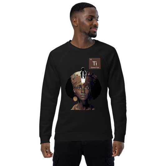 Unisex organic sweatshirt | Queen Tiye by TKM