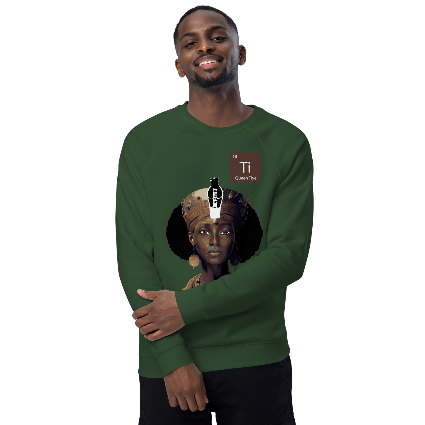 Unisex organic sweatshirt | Queen Tiye by TKM