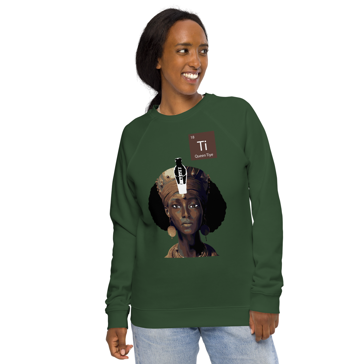 Unisex organic sweatshirt | Queen Tiye by TKM