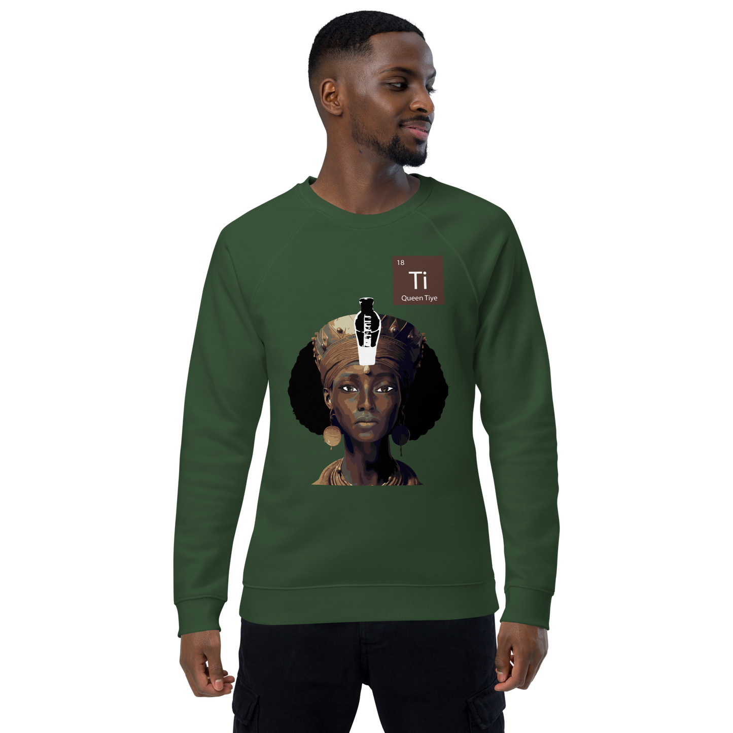 Unisex organic sweatshirt | Queen Tiye by TKM