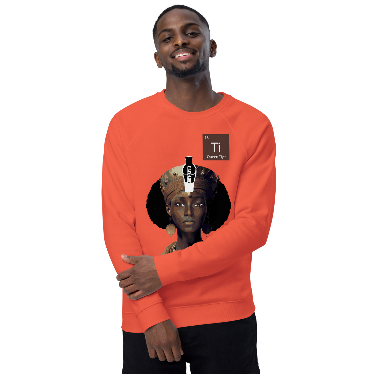 Unisex organic sweatshirt | Queen Tiye by TKM