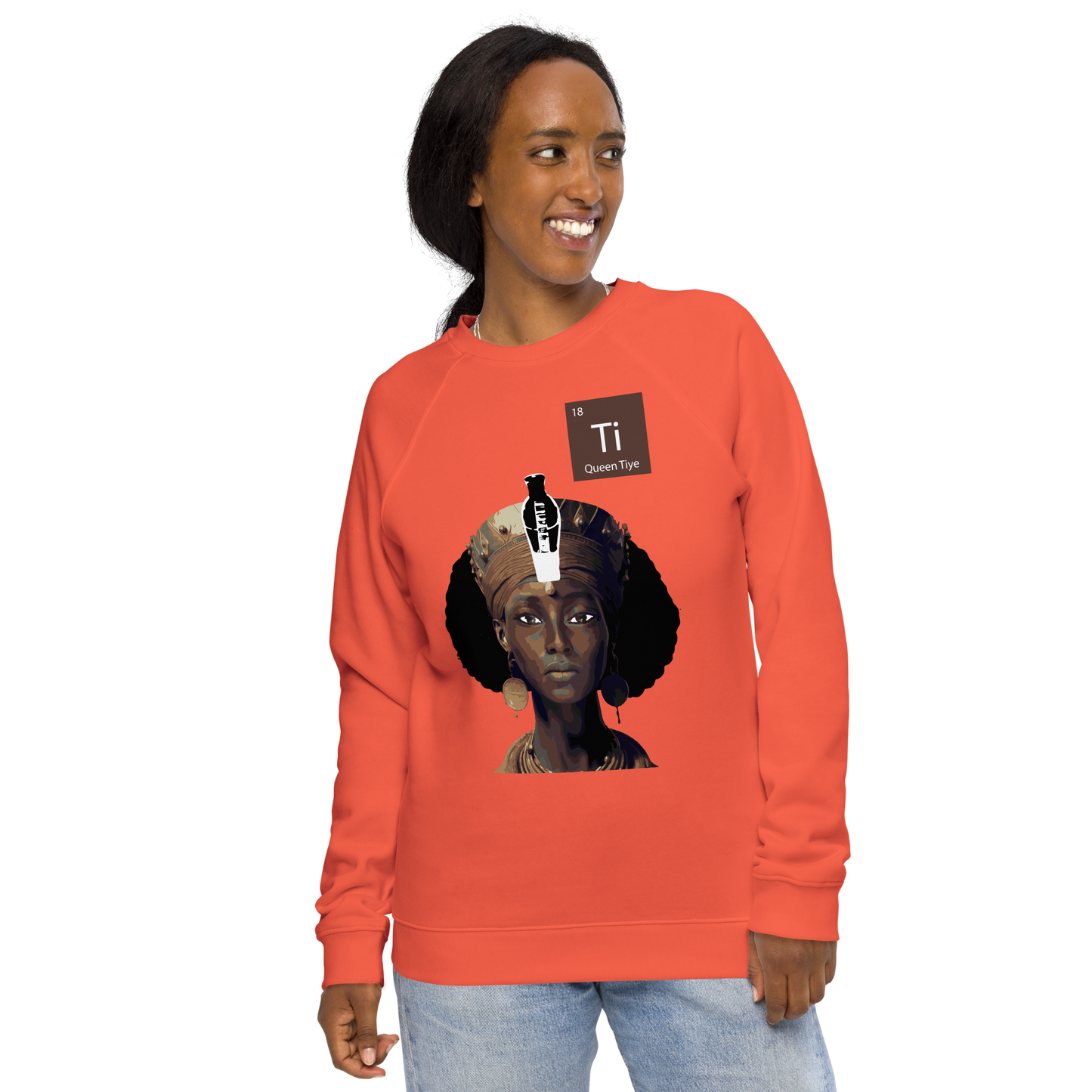 Unisex organic sweatshirt | Queen Tiye by TKM