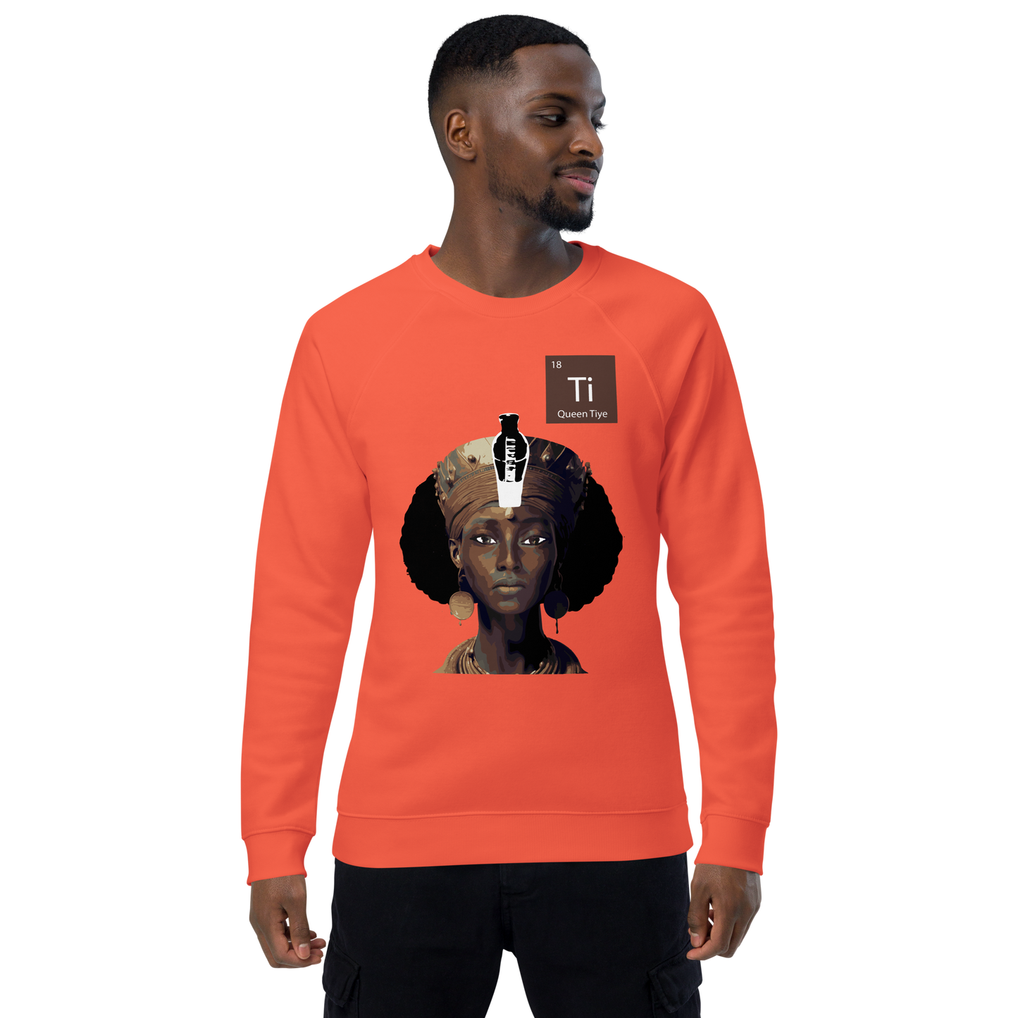 Unisex organic sweatshirt | Queen Tiye by TKM