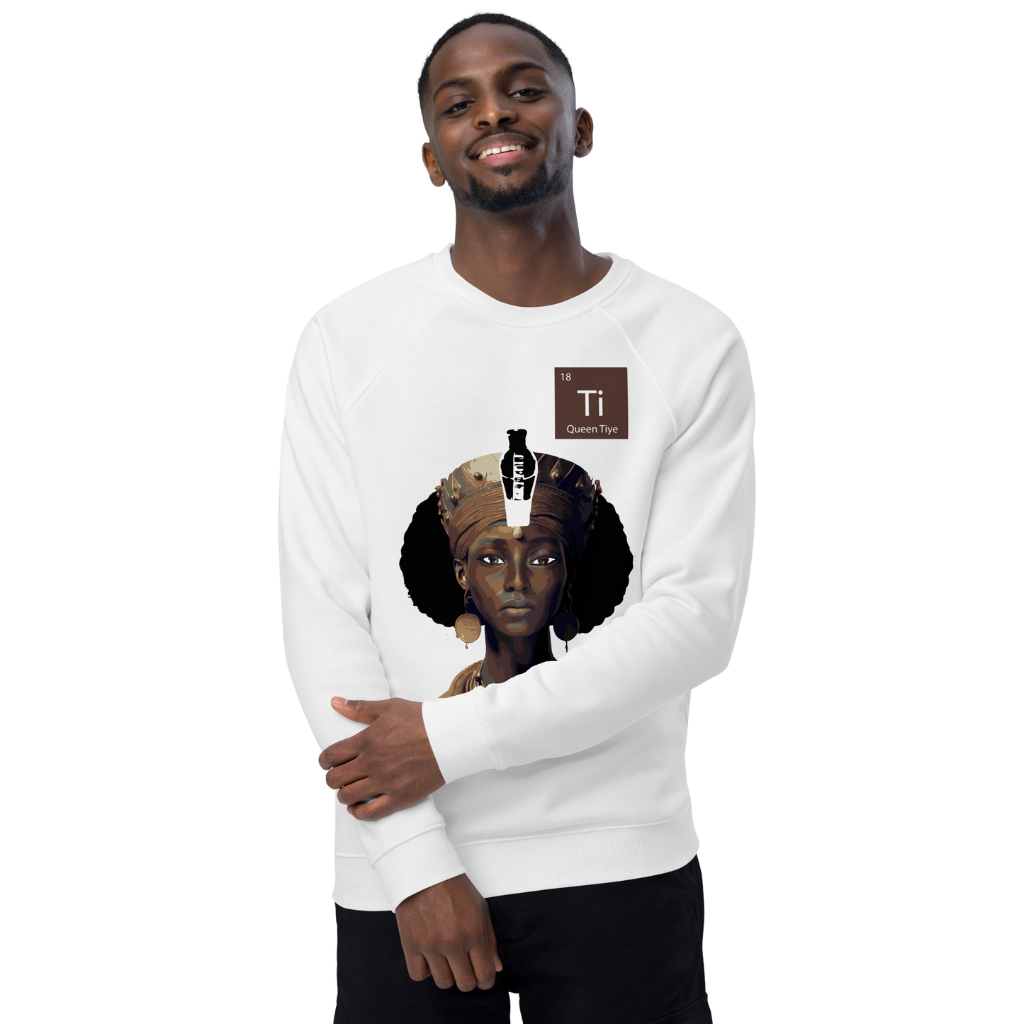 Unisex organic sweatshirt | Queen Tiye by TKM