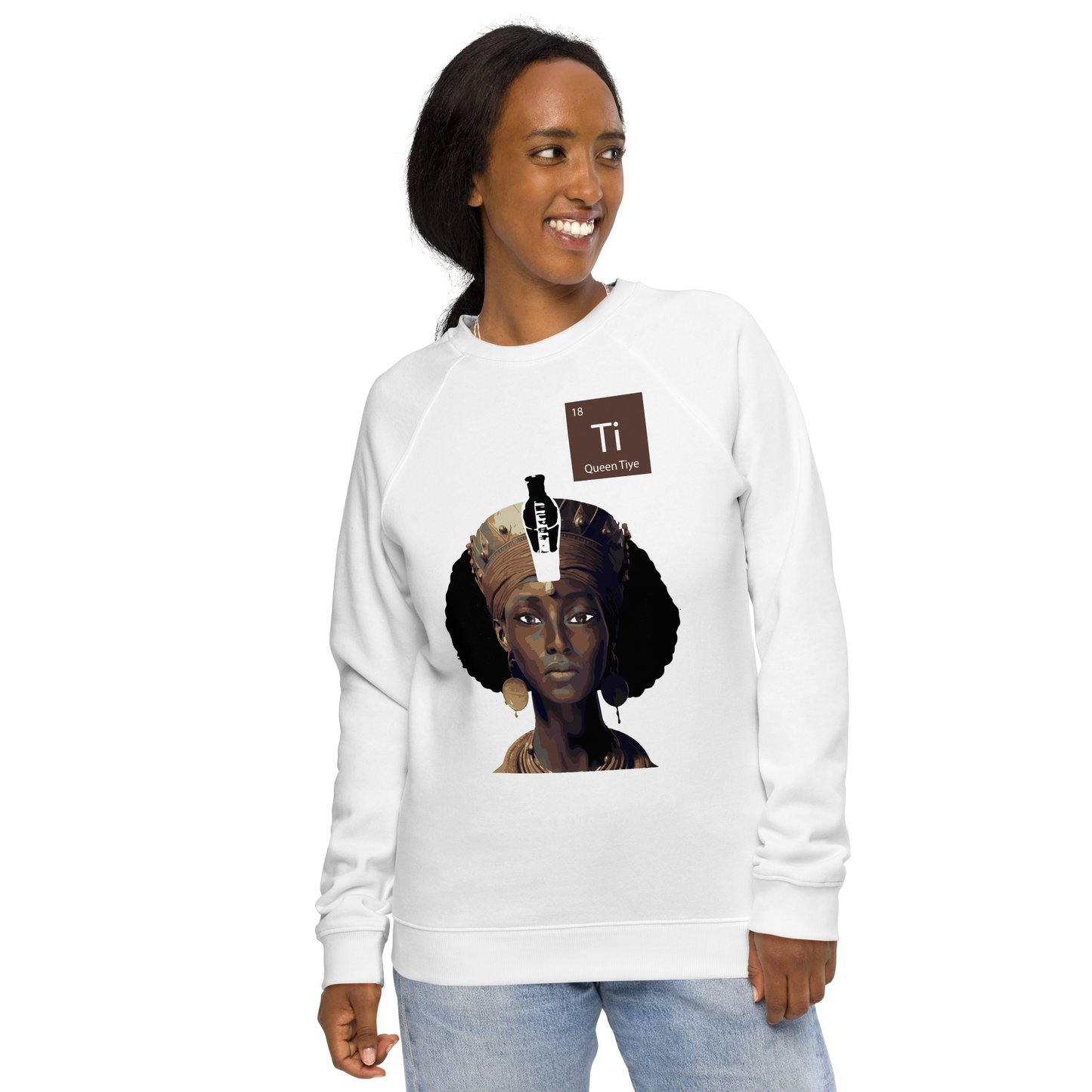 Unisex organic sweatshirt | Queen Tiye by TKM