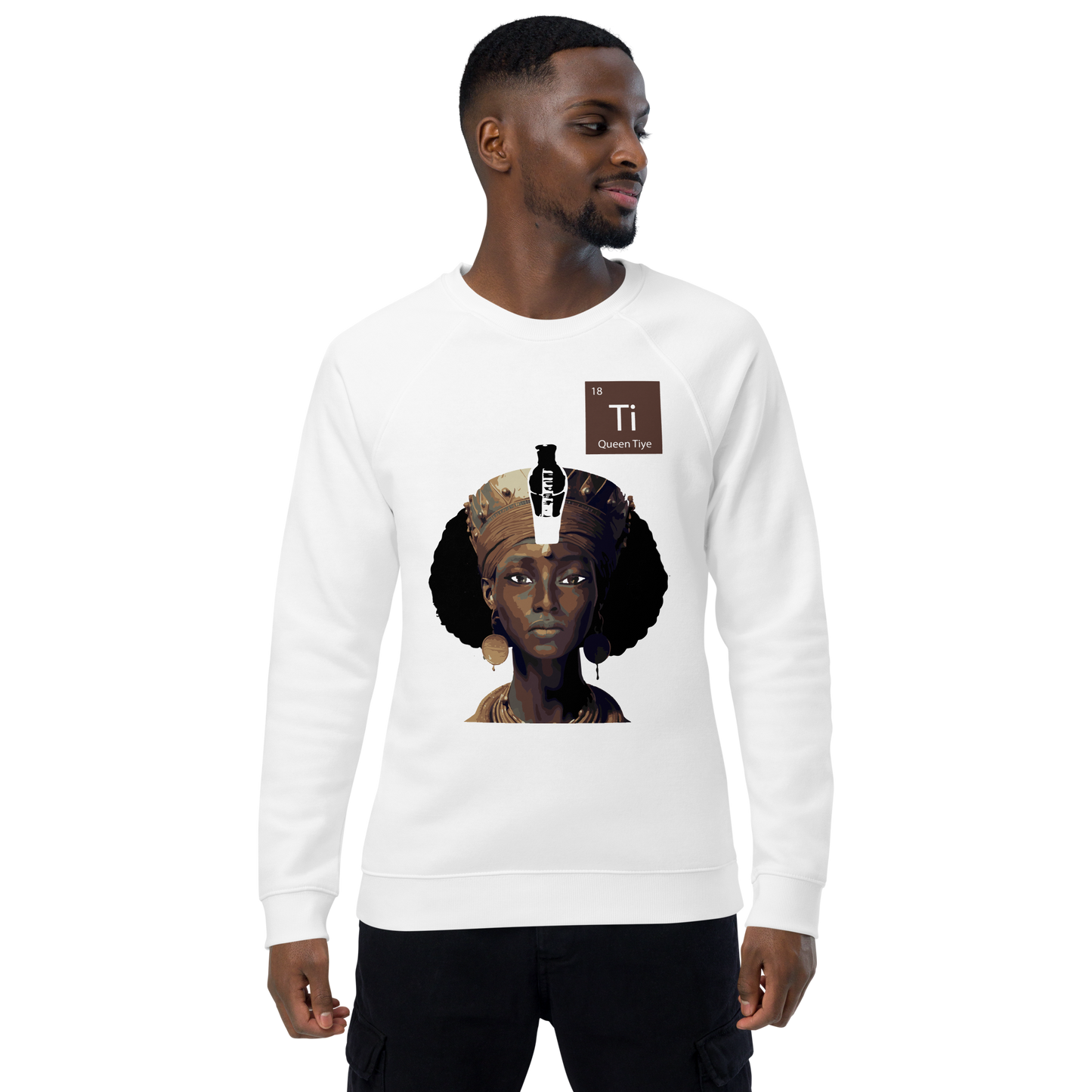 Unisex organic sweatshirt | Queen Tiye by TKM